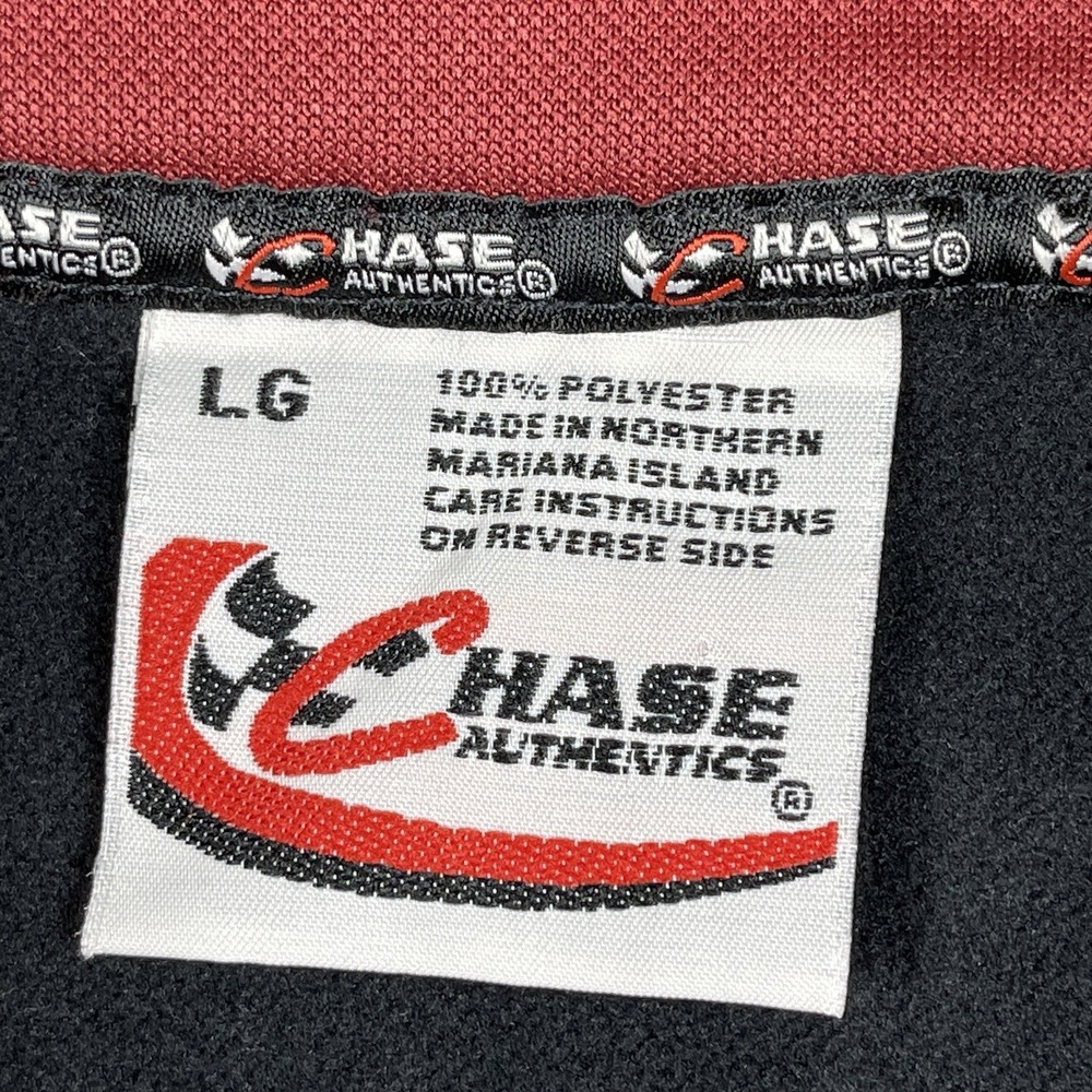 Chase Authentics Pullover Mens Large Dale Earnhardt Jr 8 Nascar Racing 1/4 Zip - Picture 3 of 14